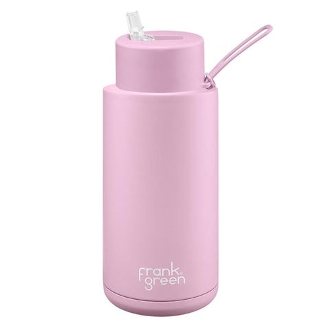 Ceramic Reusable Bottle Straw Lid | 34oz 1000ml