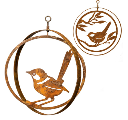 Double Ring Bird/Wren Rust