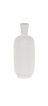 Gillespie Stoneware Vase | White
