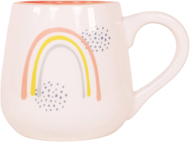 Enjoy Every Moment Rainbow | Coffee Mug | Pink
