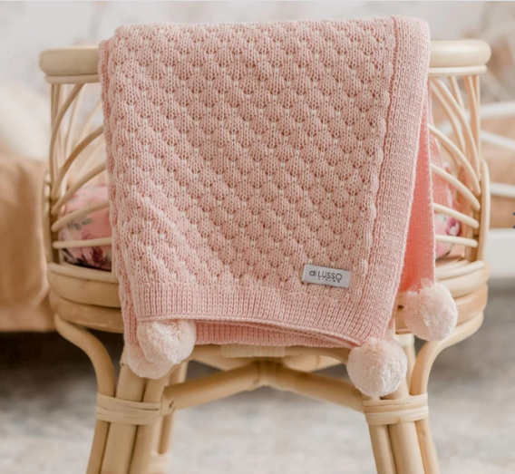 Milly Baby Blanket | Cotton Knit