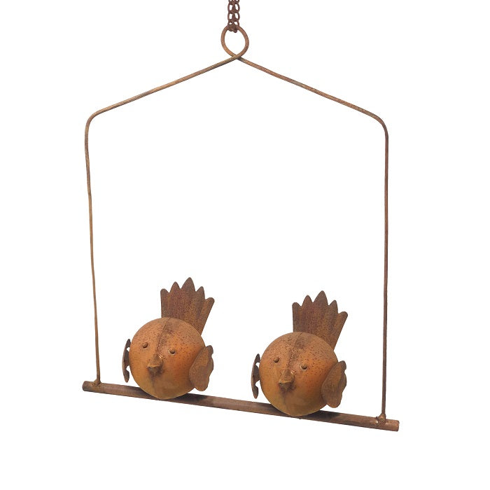 Tweetys on Hanger Rust | Garden