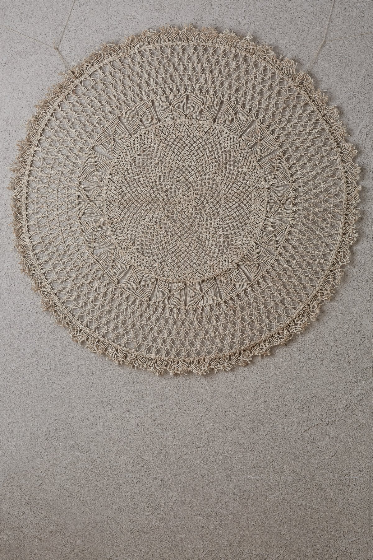 Small Mandala Jute Wall Hanging 65cm Whatever Mudgee