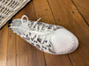Sailor Platform Sneaker | White Leopard