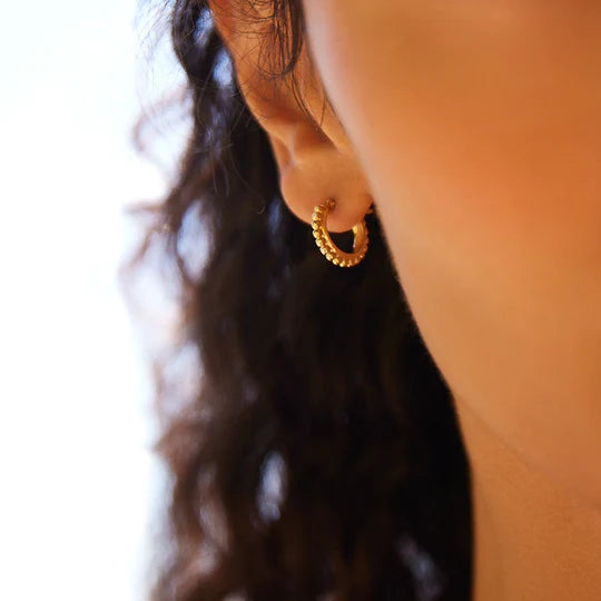 Chia Hoop Earring | Yellow Gold