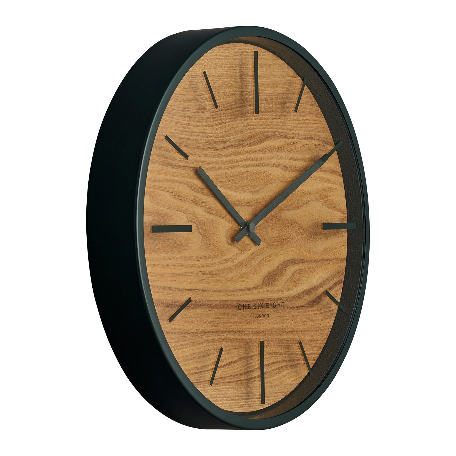 Willow Charcoal | Silent Wall Clock