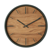 Willow Charcoal | Silent Wall Clock