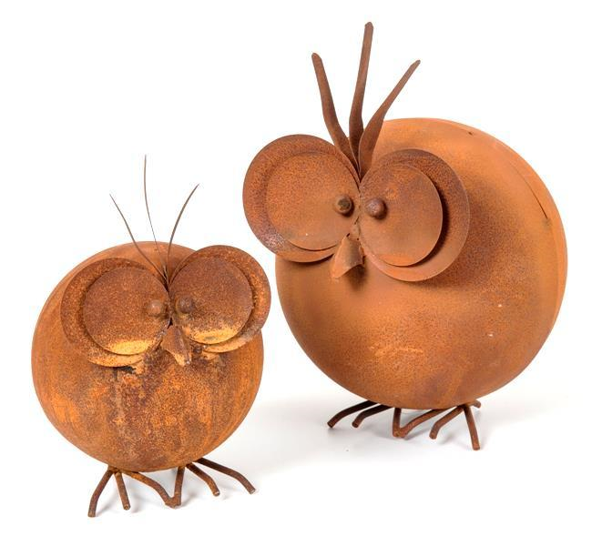 Round Rust Birds - Whatever Mudgee Gifts & Homewares
