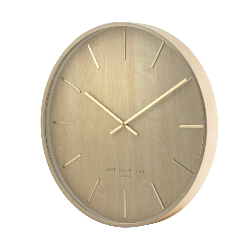 Marcus Wall Clock 50cm | Wood
