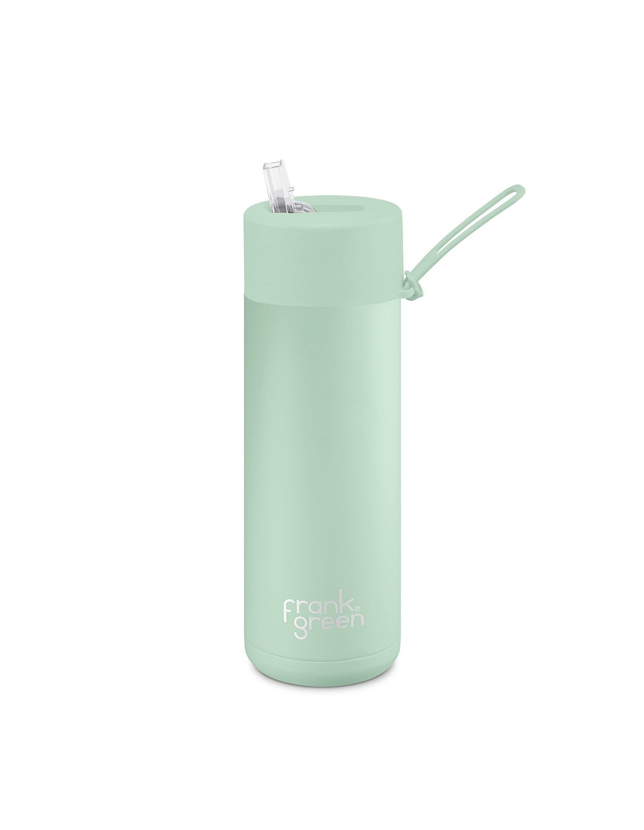 Ceramic Reusable Bottle with Straw Lid | 20oz 595ml