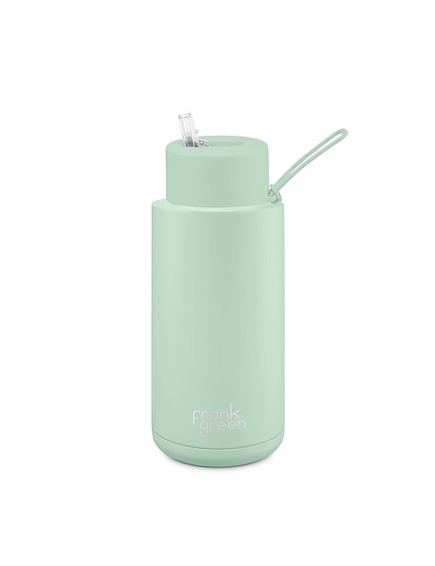 Ceramic Reusable Bottle Straw Lid | 34oz 1000ml