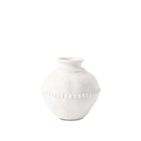 Round Bauble Vase | White Matte