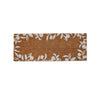 Riviera Border White Doormat