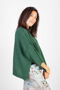 Green Pocket Knit