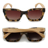 Zahra l Brown Gradient Lens l White Maple Arms