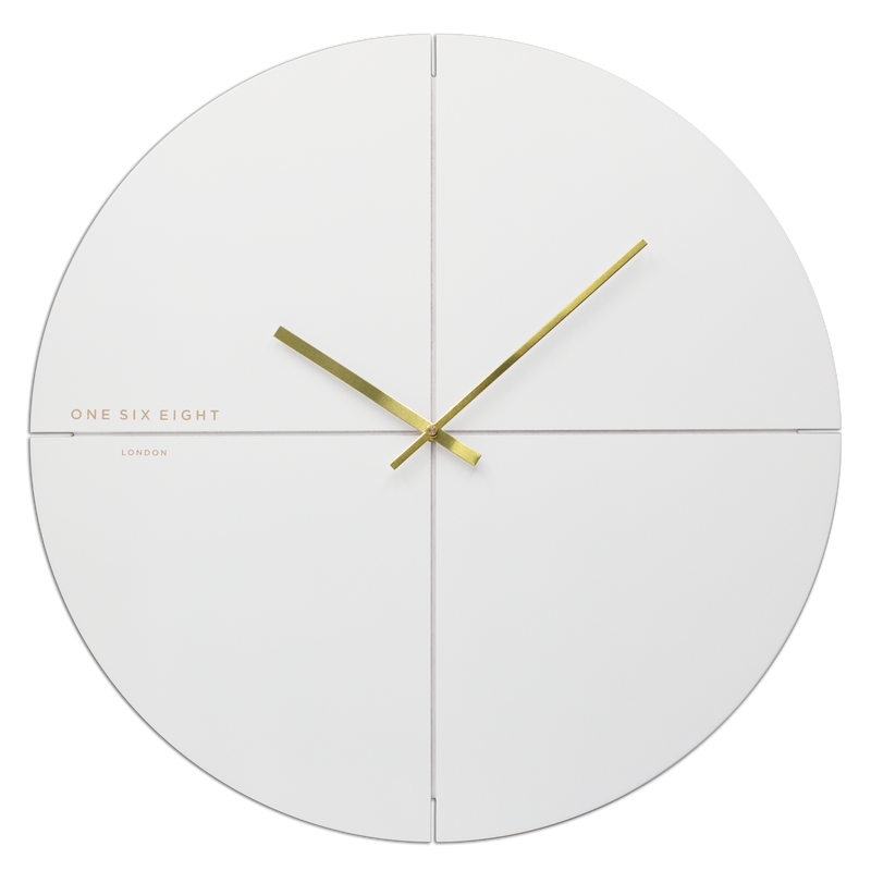 Liam White | Silent Wall Clock | Assorted Sizes