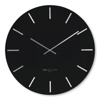 Luca Silent Wall Clock | Black
