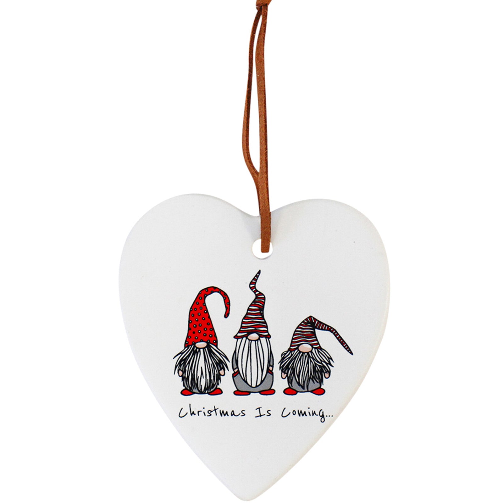 Hang Heart Christmas Trio Gnome