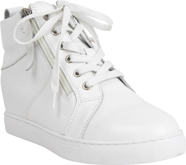 Hunter Shoe | White Leather