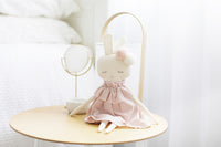 Isabelle Bunny | Pink Linen + Ivory