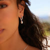 Dew Drop Silver Earrings