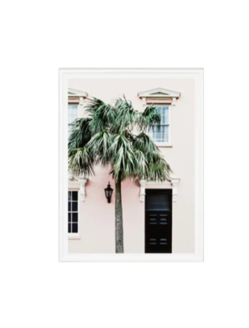 Shaded Entrance | Framed Print | Oak Frame