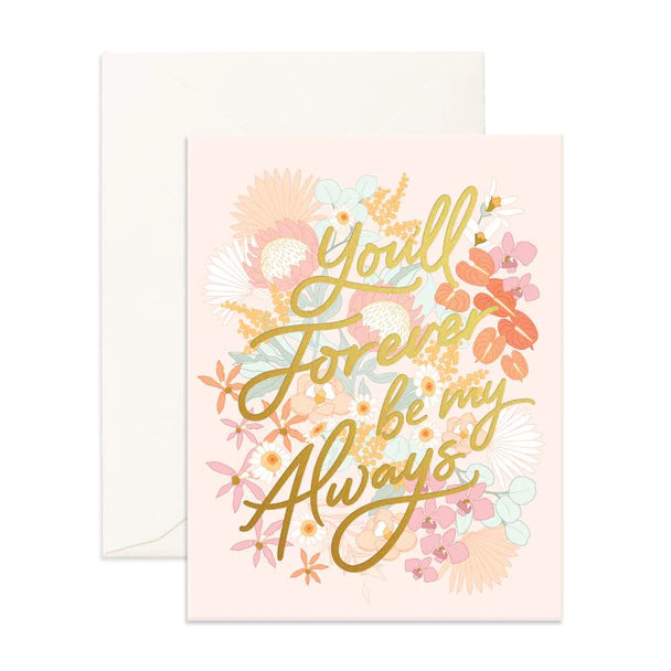 Forever Always Floribunda Greeting Card