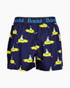 Mens Yellow Submarine Bamboo Boxer Short