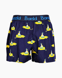 Mens Yellow Submarine Bamboo Boxer Short