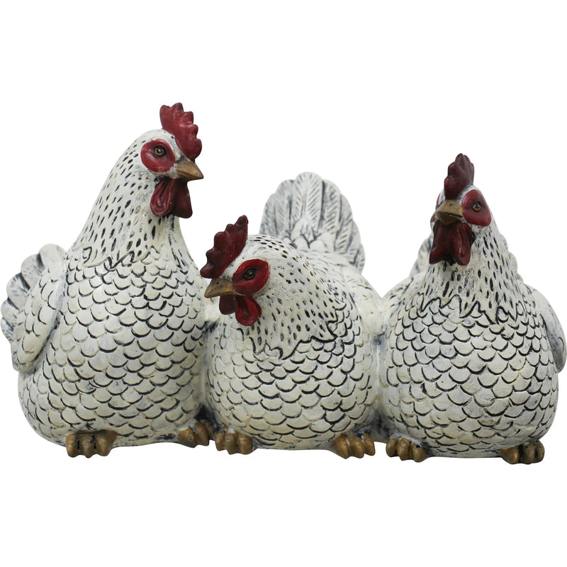 Three Chicken Friends