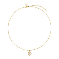 Garland Yellow Gold Pearl Necklace