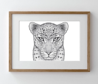 Luca The Leopard Full Face Limited Edition Dot Print