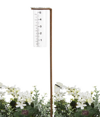 Stake Rain Gauge Rust Large