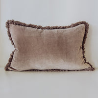 Velvet Cushions | Latte