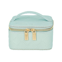 Woven Cosmetic Bag Collection | Teal