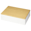 Eva White Wood Watch Box