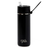 Ceramic Reusable Bottle with Straw Lid | 20oz 595ml