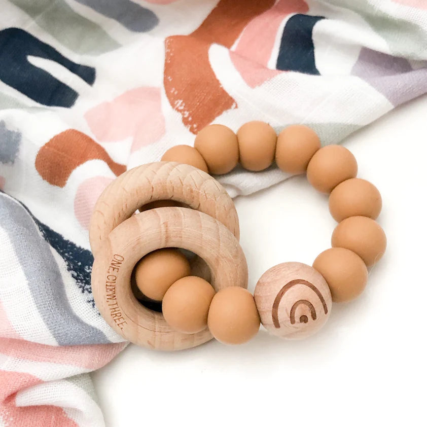 Elements Silicone Wood Teether