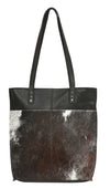 Cowhide & Leather Tote Bag | 6538