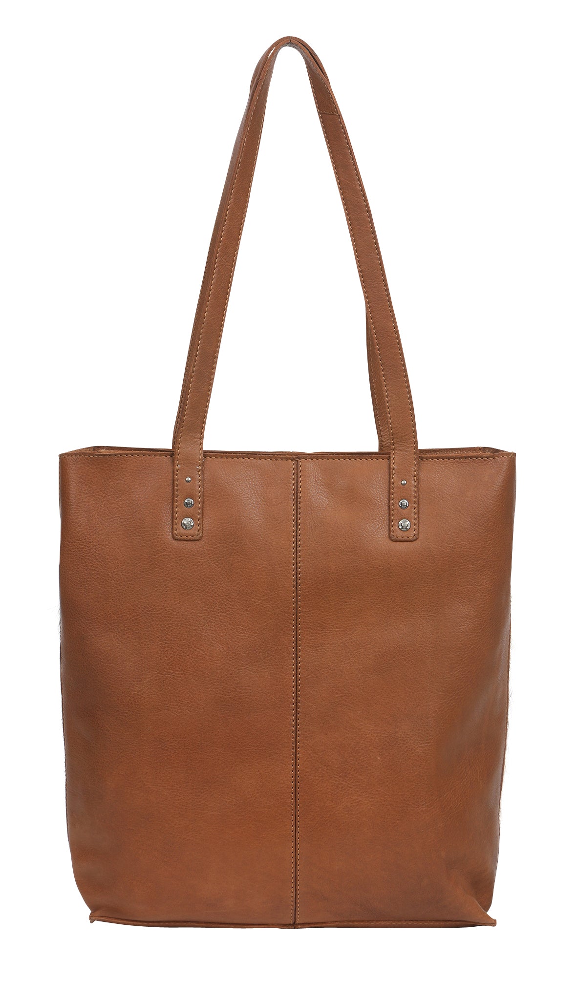 Cowhide & Leather Tote Bag | 6538