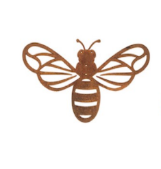Bee w.holes Corten