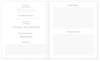 Little Dreamer | Baby Journal | Sage Green