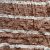 Bella Box Top | Rust & White Stripes