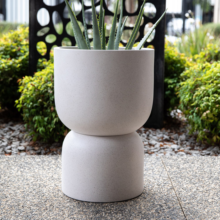 Mink Planter | White Speckle