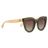 Milla Khaki | Khaki Gradient Lens l White Maple Arms