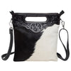 Cali Cowhide Sling Bag with Tooling