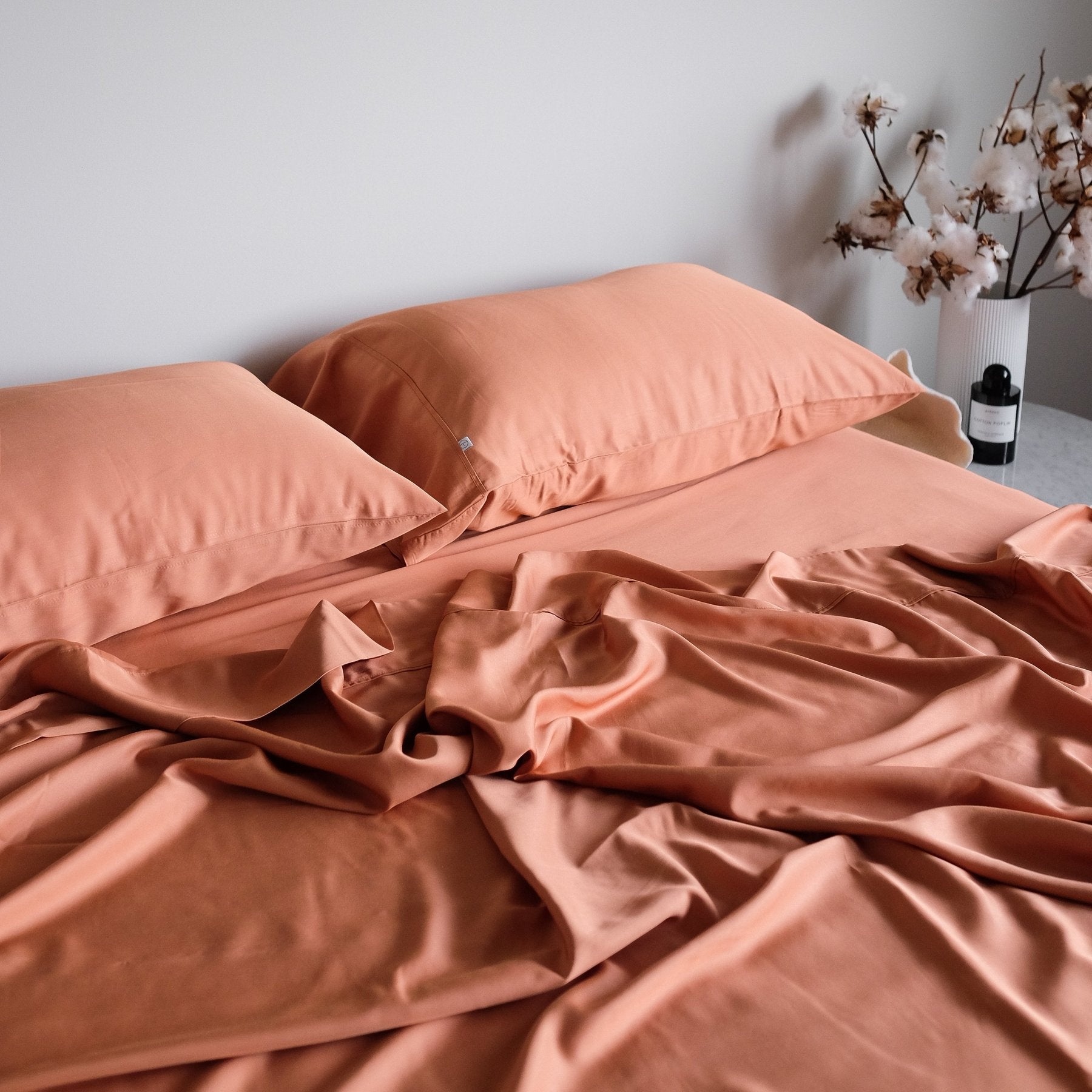 100% Organic Bamboo Sheet Set | Rust