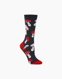 Shrooms | Womens Bamboo Sock