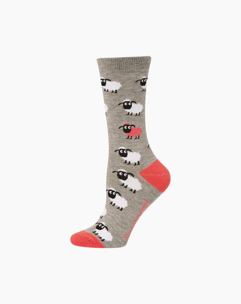 Pink Sheep | Womens Bamboo Socks