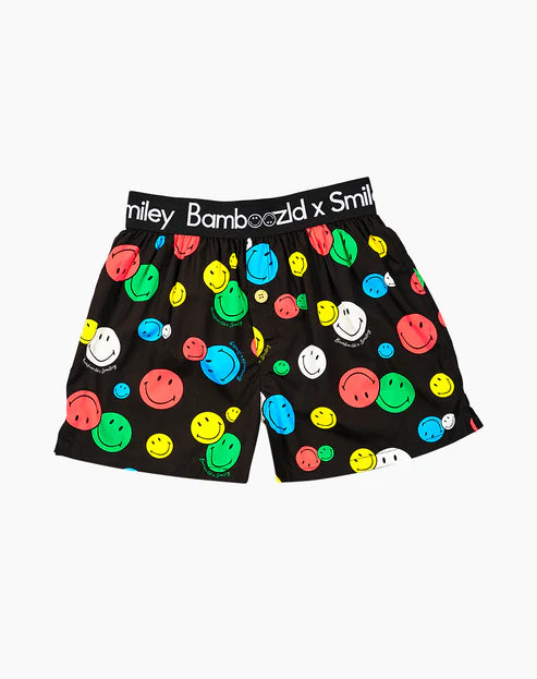 Smiley Positive Vibes Boxer Shorts